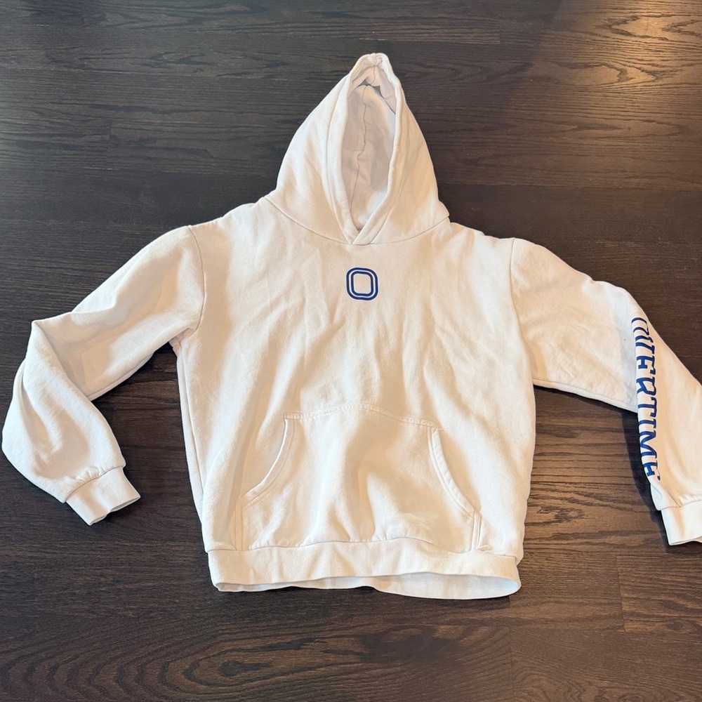 Youth White Hoodie